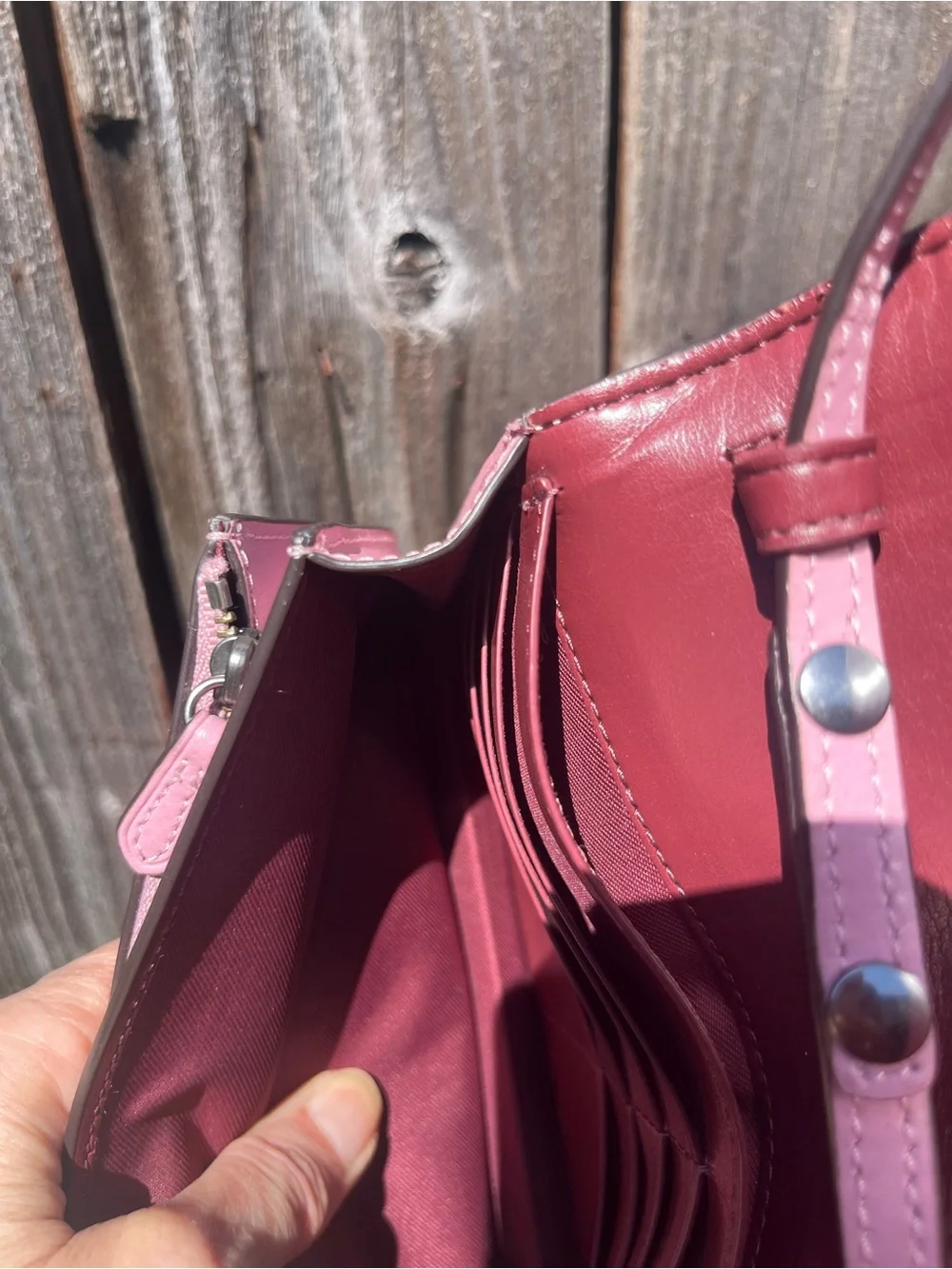 Disney X Coach Hayden Foldover Crossbody Clutch in with Sleeping Beauty Design